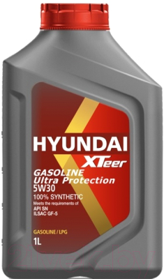 Моторное масло Hyundai XTeer Gasoline Ultra Рrotection 5W30 / 1011002 (1л)