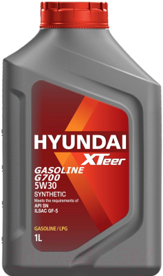 Моторное масло Hyundai XTeer Gasoline G700 5W30 / 1011135 (1л)