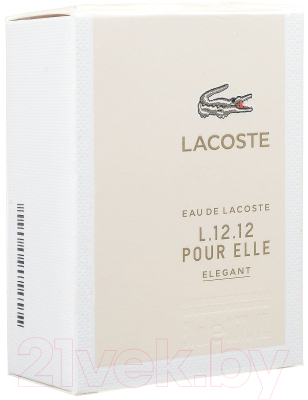 Туалетная вода Lacoste Eau De Lacoste L.12.12 Pour Elle Elegant (50мл)