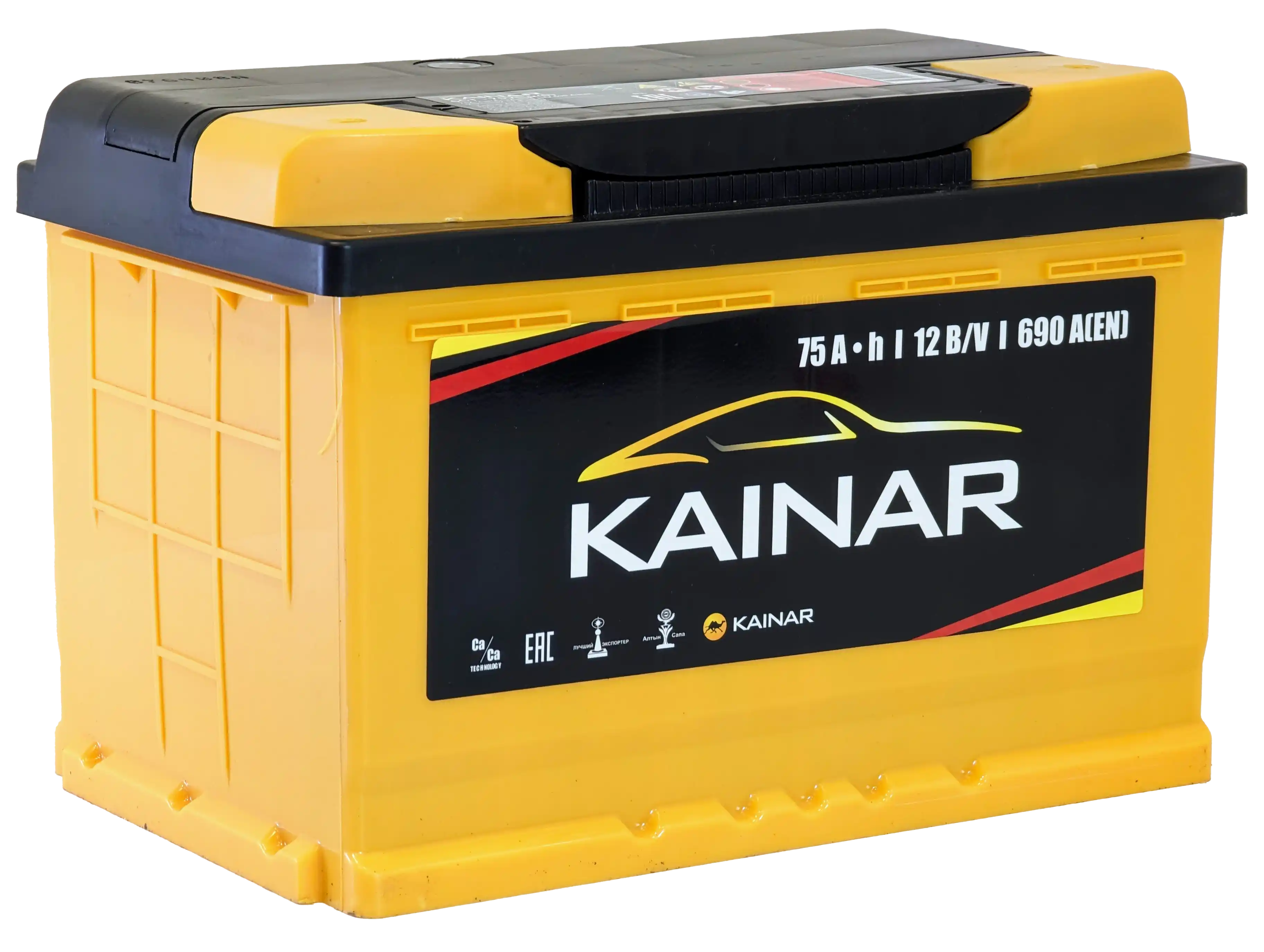Автомобильный аккумулятор Kainar R+ / 075 11 20 02 0121 10 11 0 L (75 А/ч)