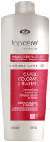 Шампунь для волос Lisap Top Care Repair Chroma Care Восстанавливающий для окрашенных вол (1л) - 