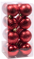 Набор шаров новогодних Белбогемия 27629776 / 96430 (16шт) - 