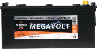 Автомобильный аккумулятор Senfineco Megavolt L+ 1363L/135-110 (135 А/ч)
