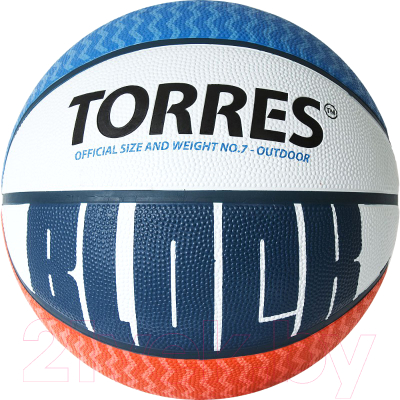Баскетбольный мяч Torres Block B02077 (размер 7)