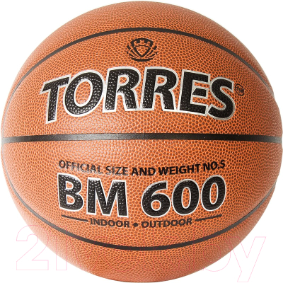 Баскетбольный мяч Torres BM600 / B32025 (размер 5)