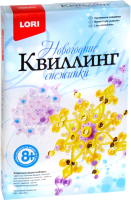 

Набор для творчества, Квиллинг Новогодний. Кружевные снежинки / Квл-021