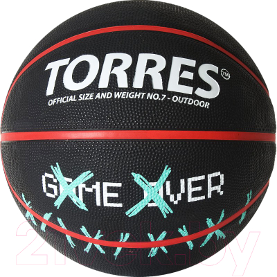 Баскетбольный мяч Torres Game Over B02217 (размер 7)