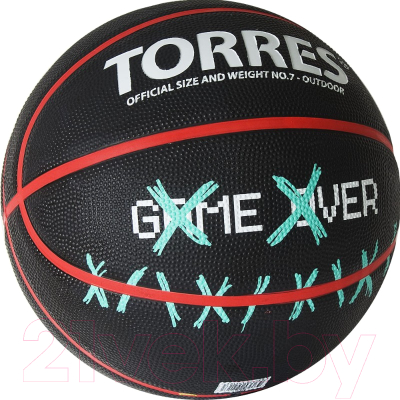 Баскетбольный мяч Torres Game Over B02217 (размер 7)