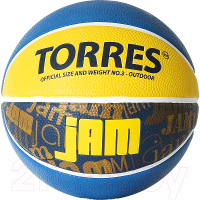 Баскетбольный мяч Torres Jam B02043 (размер 3)