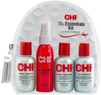 Набор косметики для волос CHI Infra The Essentials Travel Kit (4x59мл) - 