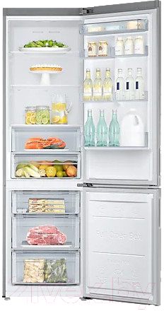 Холодильник с морозильником Samsung RB37A5200SA/WT