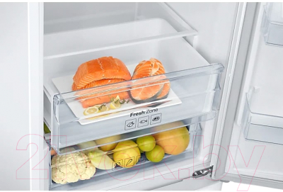 Купить Холодильник с морозильником Samsung RB37A5200WW/WT в Бобруйске