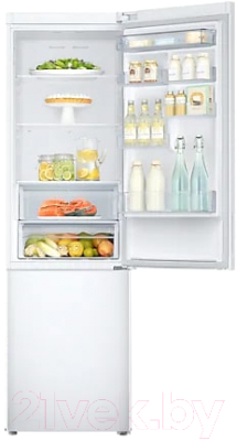 Купить Холодильник с морозильником Samsung RB37A5200WW/WT в Бобруйске