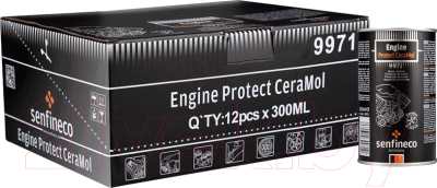Присадка Senfineco Engine Protector CeraMol / 9971 (300мл)