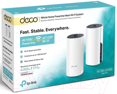 Беспроводной маршрутизатор TP-Link Deco P9 (2шт)