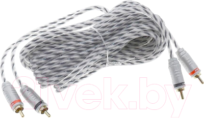 Межблочный кабель для автоакустики Kicx MRCA22-5-SS (5м)