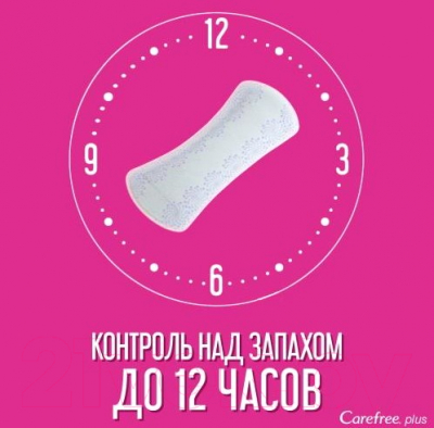 Изображение товара Прокладки ежедневные Carefree Large Fresh Plus (20шт)