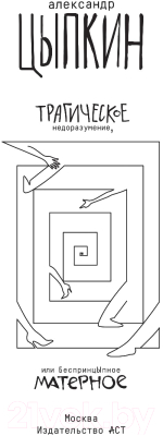 Книга АСТ БеспринцЫпное матерное, или Трагическое недоразумение (Цыпкин А.)