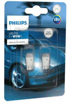 Комплект автомобильных ламп Philips 11961U30CWB2 (2шт)