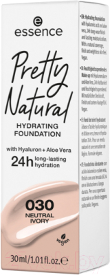 Тональный крем Essence Pretty Natural Hydrating Foundation тон 030 (30мл)