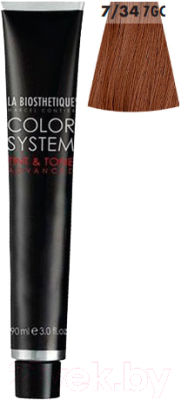 

Крем-краска для волос La Biosthetique, Русый, Color System Tint & Tone 7/34