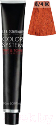 Крем-краска для волос La Biosthetique Color System Tint & Tone 8/4 (90мл)