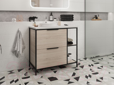 Изображение товара Тумба под умывальник Cersanit Bosquet 100 / 63013