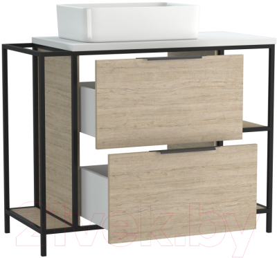 Изображение товара Тумба под умывальник Cersanit Bosquet 100 / 63013