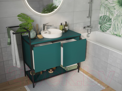 Изображение товара Тумба под умывальник Cersanit Botanique 100 / 63015