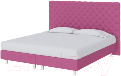 

Двуспальная кровать Proson, Paris Boxspring Lift Savana Berry 180x200