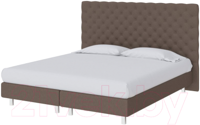 

Двуспальная кровать Proson, Paris Boxspring Lift Savana Chocolate 160x200