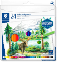 Набор цветных карандашей Staedtler 146C C24 (24шт) - 