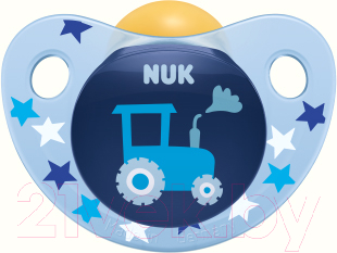 

Пустышка NUK, Синий, Trendline Adore / 10734023