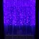Световой занавес Luazon 1080467 (1.5x2м, фиолетовый) - 