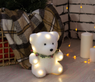 Изображение товара Световая фигурка Luazon Белый мишка 3662096