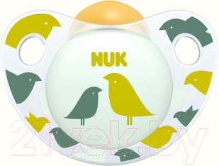 

Пустышка NUK, Белый;салатовый, Trendline Adore / 10734023