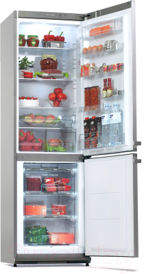 Холодильник с морозильником Snaige RF36SM-P1CBNF3