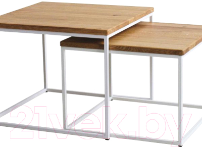 

Комплект журнальных столиков BestLoft, 371-M/W