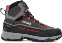 Трекинговые ботинки Asolo Arctic GV MM / A12536-A176 (р-р 9, серый/Gunmetal/красный) - 