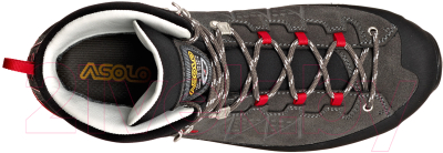 Трекинговые ботинки Asolo Backpacking Traverse G / A12032-A619 (р-р 10.5, графитовый/красный)