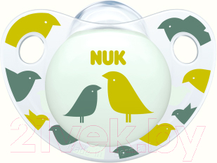

Пустышка NUK, Белый;салатовый, Trendline Adore / 10730302