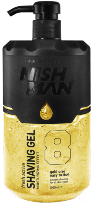 Гель для бритья NishMan 08 Gold One (1л)