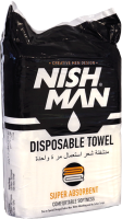 Полотенца одноразовые для парикмахерской NishMan Disposable Towel (100шт) - 