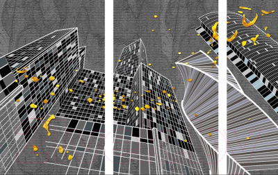 

Картина модульная Citydecor, 11.1