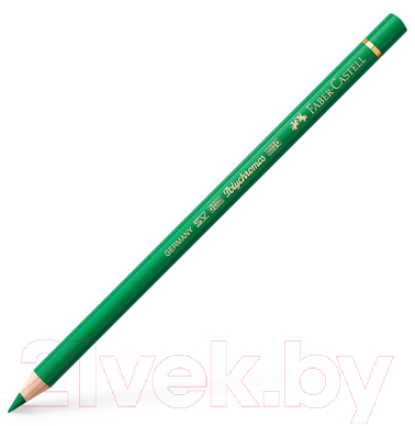 Цветной карандаш Faber Castell Polychromos 163 / 110163 (изумрудно-зеленый)