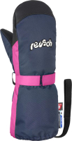 Варежки лыжные Reusch Happy Mitten / 4985520 4466 (р-р 5, Dress Blue/Pink Glo) - 
