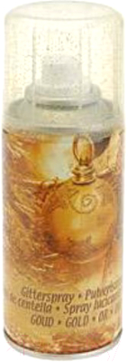 Спрей-краска для декора Белбогемия Золото / 71718 (150мл)