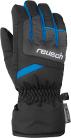 Перчатки лыжные Reusch Bennet R-Tex XT / 6061206 7687 (р-р 4.5, черный/бриллиантовый синий) - 