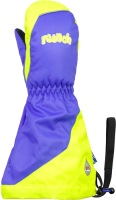 Перчатки лыжные Reusch Walter / 4985502 4501 (р-р 1, Mitten Dazzling Blue/Safety Yellow) - 