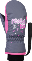Варежки лыжные Reusch Kids Mitten Ombre / 4885405 4506 (р-р 1, Blue/Knockout Pink) - 